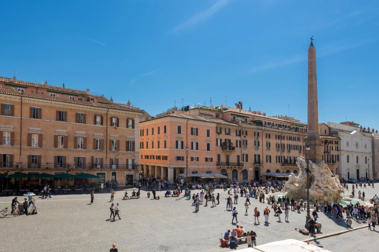 New! Amazing Piazza Navona View Apartment Rome Exterior photo
