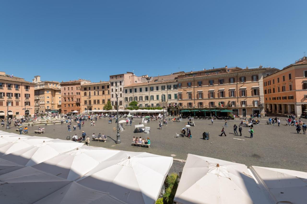 New! Amazing Piazza Navona View Apartment Rome Exterior photo