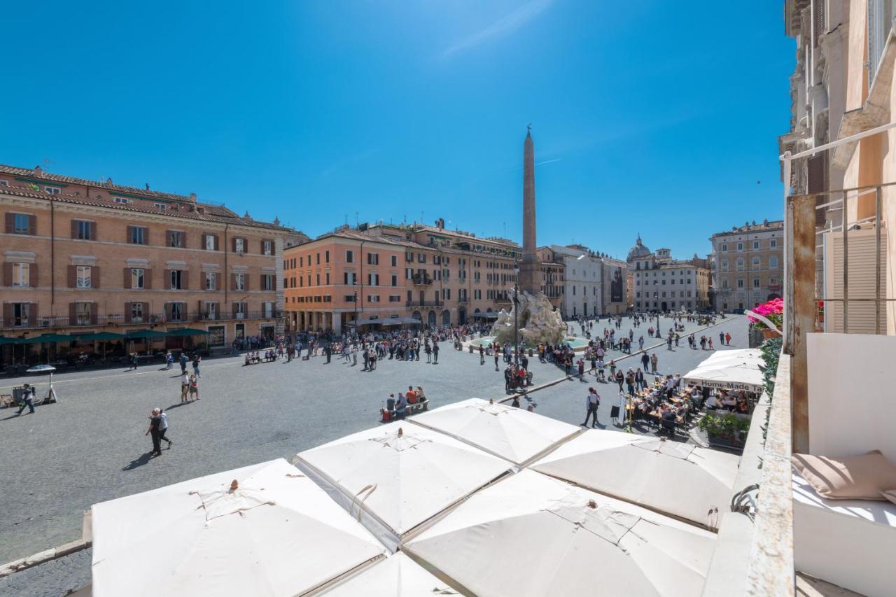 New! Amazing Piazza Navona View Apartment Rome Exterior photo